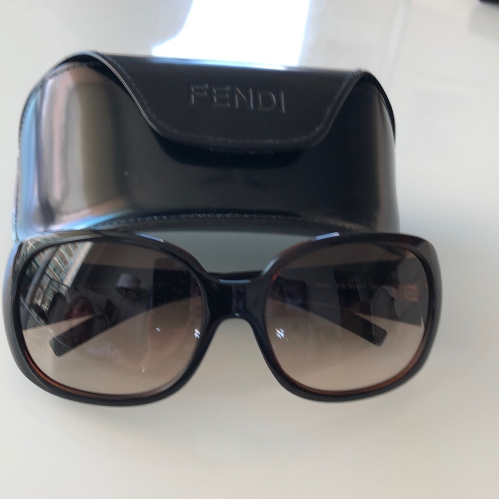Fendi Brown/Tortoiseshell Sunglasses